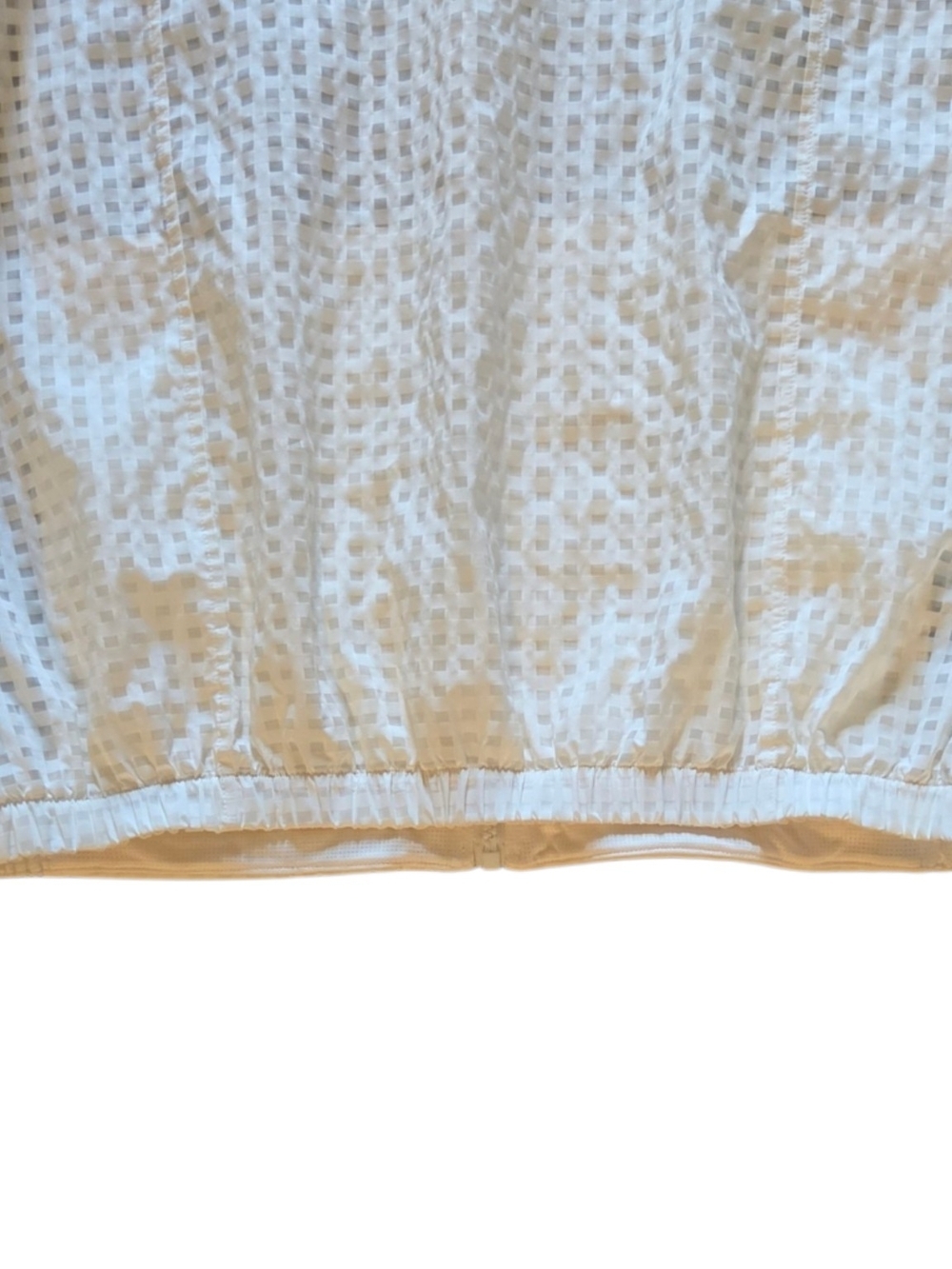 Fabletics Light Cream Mesh Zip-Front Jacket - Picture 8 of 8